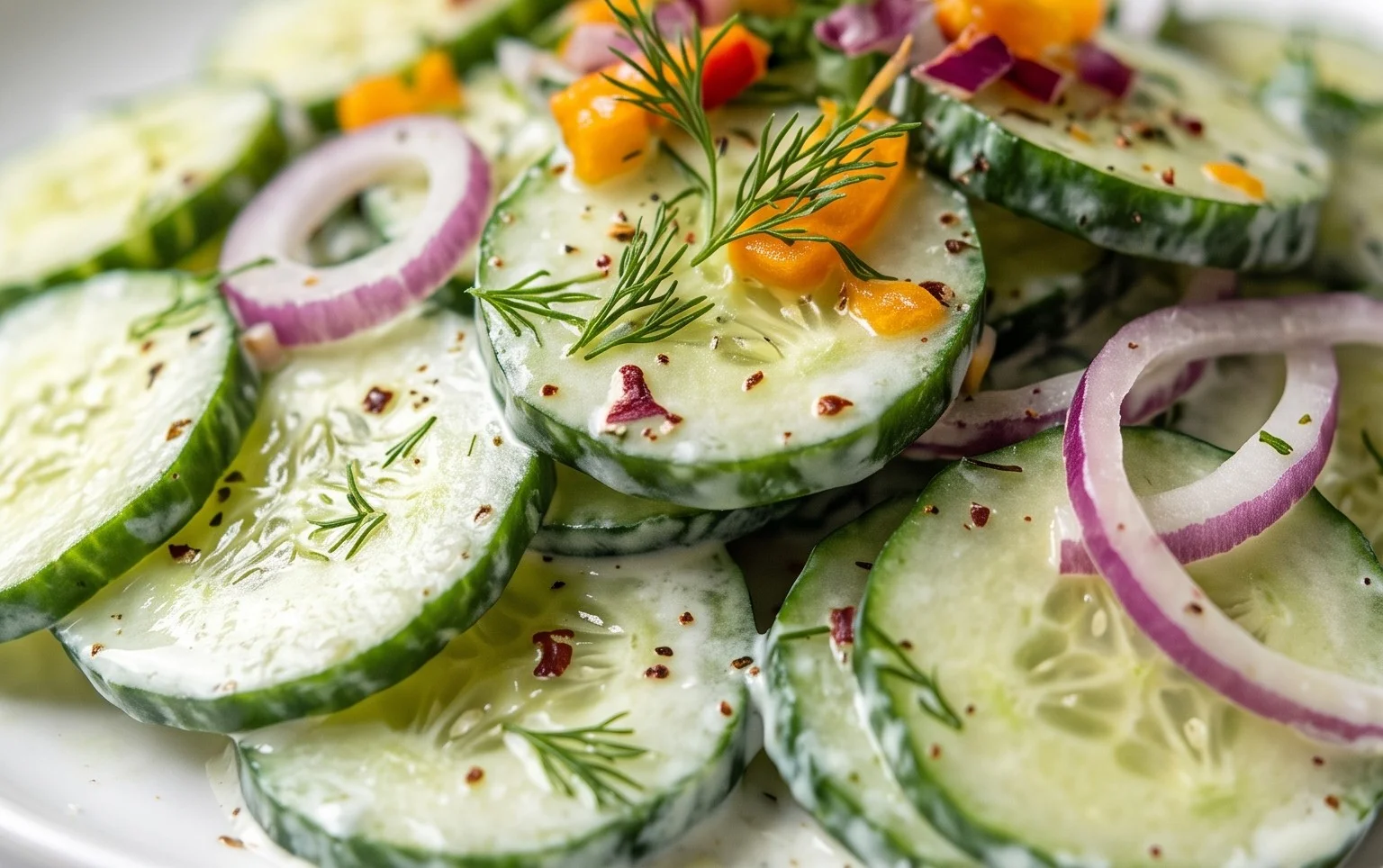 Creamy Cucumber Salad